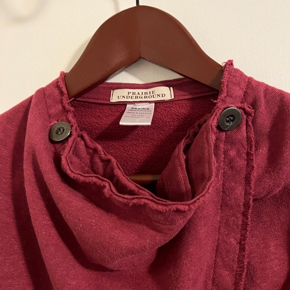 Prairie Underground Maroon Waterfall Vest - Picture 5 of 10